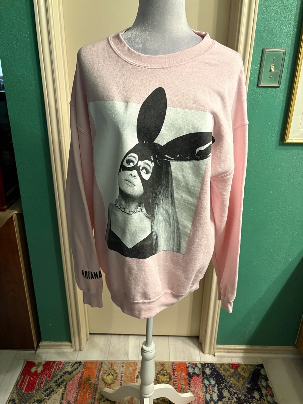 Ariana Grande Dangerous Woman Tour Pink Sweatshirt